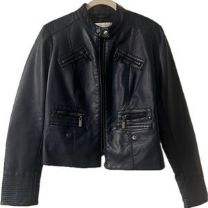 Soft Blue Biker Jacket by NYCo